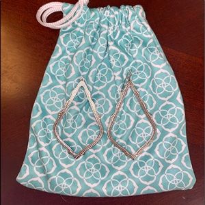 Kendra Scott Silver Sophee (large) earrings